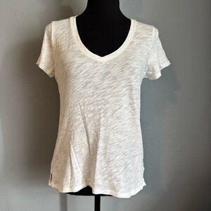 ATM Anthony Thomas Melillo SLUB JERSEY SCHOOLBOY V-NECK TEE